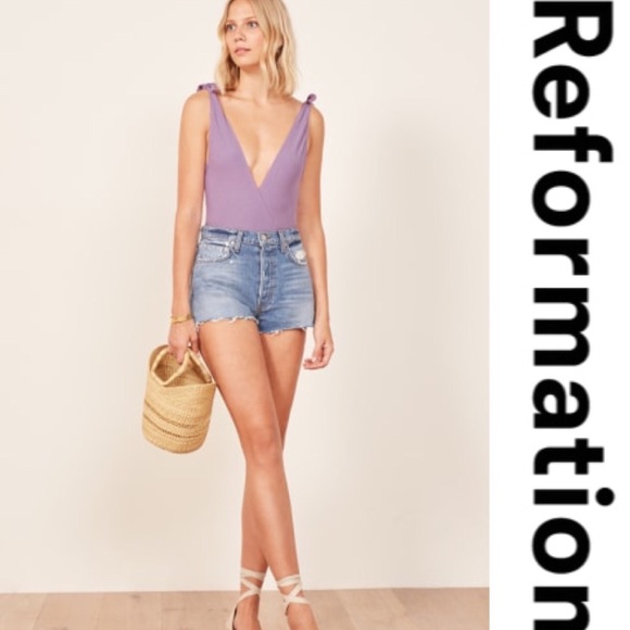 Reformation Tops - NWT Reformation Macey Bodysuit